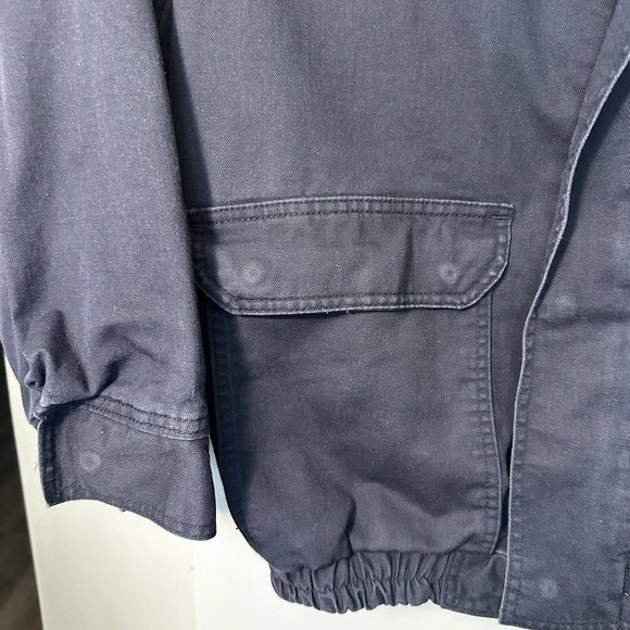 Bulwark Protective Apparel Flame Resistant Jacket Size M-RG Navy Blue - Picture 4 of 8